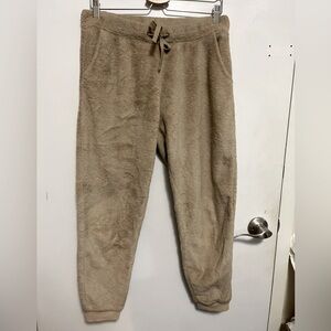 Old Navy Women’s Fake Fur Joggers, Size M